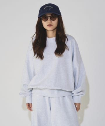 Lui's(ルイス) 【WEB限定】ヘビーウェイト バックボリュームショートスウェット