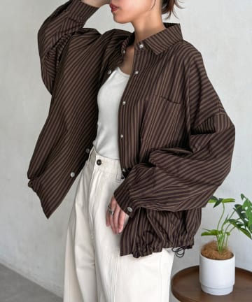 CPCM(シーピーシーエム) 【WEB限定】アソート柄シャツジャケット