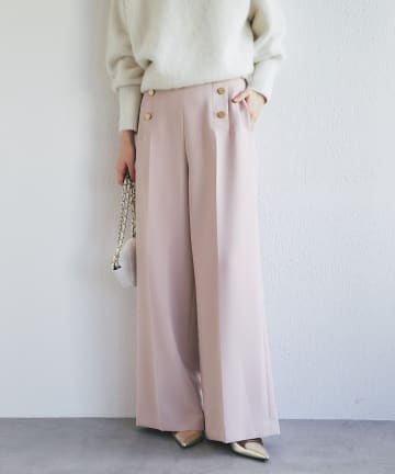 La boutique BonBon(ラブティックボンボン) 【miki監修】ダブルクロスマリンパンツ