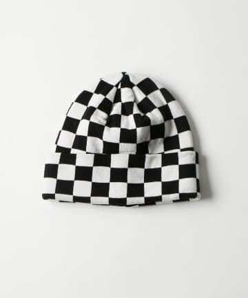 OUTLET(アウトレット) 【WHO'S WHO gallery】チェッカービーニー