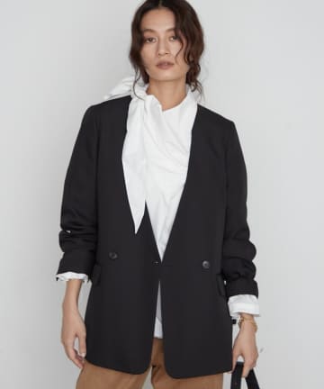 LOUNGEDRESS(ラウンジドレス) レディースのノーカラージャケットの商品