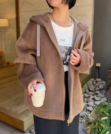 美品　値下げ！ジェナ　エスパスメルヴェィユ✨デニムミックスベスト デニムミックスベスト | Jena espace merveilleux(ジェナ エスパス
