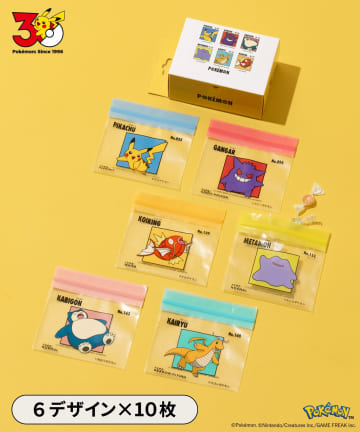 3COINS(スリーコインズ) ミニジップバッグ／ポケモン30周年
