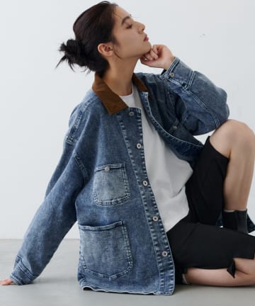 CIAOPANIC TYPY(チャオパニックティピー) 【UNISEX】柔らかヴィンテージTYPYDENIMジャケット