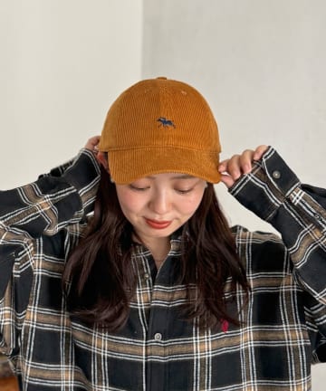 CPCM(シーピーシーエム) 【POLOCHAMPS】コーデュロイキャップ