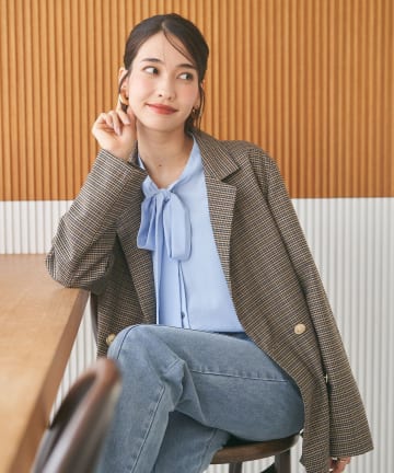 Remind me and forever(リマインドミーアンドフォーエバー) 【SETUP対応】オンオフ万能 金ボタンテーラージャケット