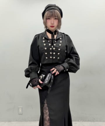 Remind me and forever(リマインドミーアンドフォーエバー) 【Mavie..7】ナポレオン風ショートジャケット