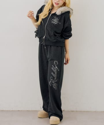 NICE CLAUP / OLIVE des OLIVE OUTLET(ナイスクラップ  / オリーブ デ オリーブ アウトレット) 【ANOTHER BRANCH】フェイクファー付パーカーセット