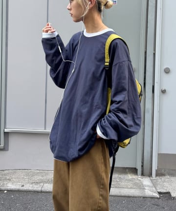CIAOPANIC TYPY(チャオパニックティピー) ダブルフェイスリバーシブルロンTEE