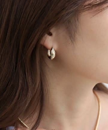 FREDY & GLOSTER(フレディ アンド グロスター) ビジュー埋込ワンタッチピアス