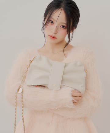 Chico(チコ) ＼SNSで話題／リボンモチーフチェーンショルダーバッグ