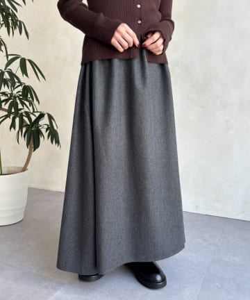 Jena　espace merveilleux(ジェナ　エスパスメルヴェイユ) ラメツイードスカート