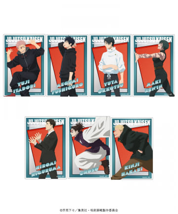 baseyard tokyo(ベースヤード トーキョー) 【呪術廻戦 】トレーディング メタルカード３枚セット
