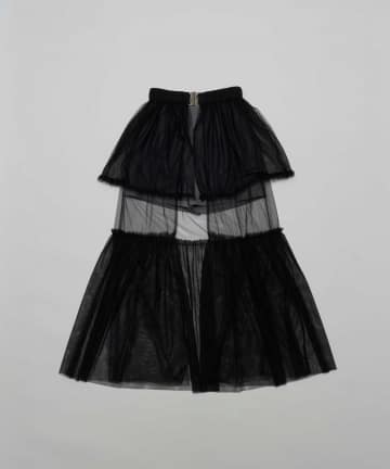Belle Charme(ベルシャルム) 2way Skirt Belt Short Pants
