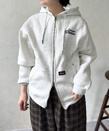 LOCUST(ローカスト) 【ユニセックス】【Dickies】フードファーリベット付パーカー