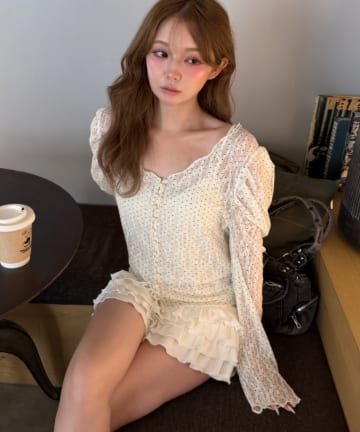 RAY CASSIN(レイカズン) パワショルシアーTシャツ