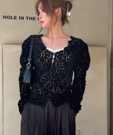 RAY CASSIN(レイカズン) パワショルシアーTシャツ