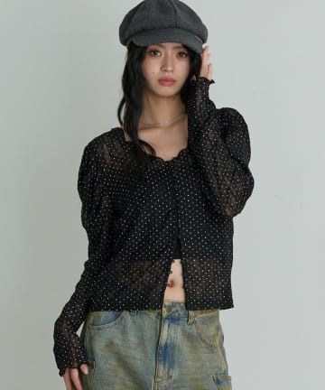 RAY CASSIN(レイカズン) パワショルシアーTシャツ
