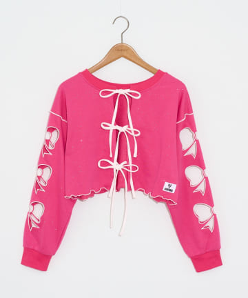 CIAOPANIC(チャオパニック) 【エルフ×CIAOPANIC】#アゲリボンぶち抜きスウェット