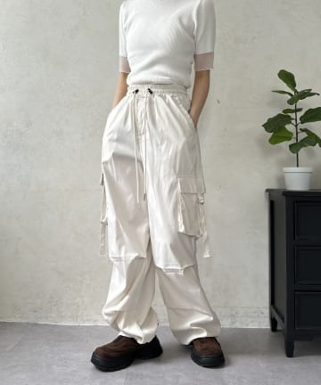 LOCUST(ローカスト) タブ付きカーゴパンツ