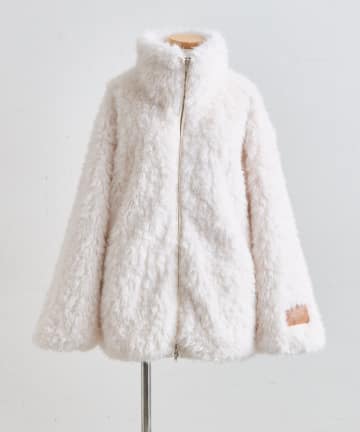 OLIVE des OLIVE(オリーブ デ オリーブ) Fluffy Fur Blouson