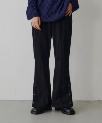 Kastane(カスタネ) 【9.19(土)0:00発売/2サイズ展開/低身長サイズ】コールフレアパンツ
