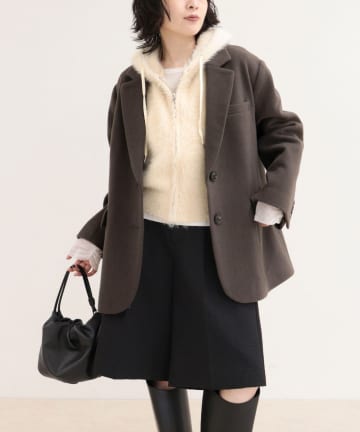 FREDY & GLOSTER(フレディ アンド グロスター) PONTETORTOウールジャケットコート