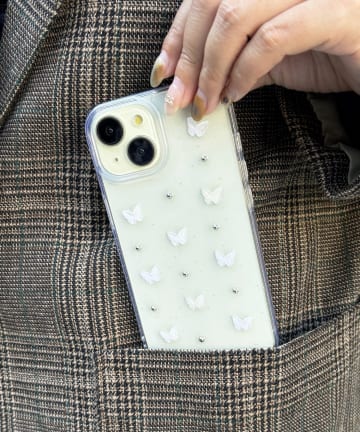 Lattice(ラティス) バタフライスマホケース(iPhone13/14/15)