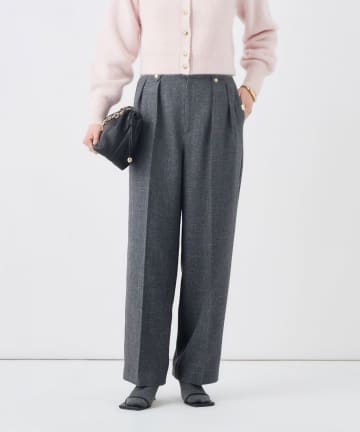 NOLLEY'S(ノーリーズ) 《セットアップ対応》シャークワイドパンツ