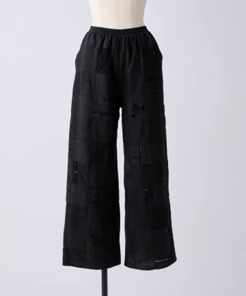 BEARDSLEY(ビアズリー) パッチワークレースパンツ《Maison Flore》