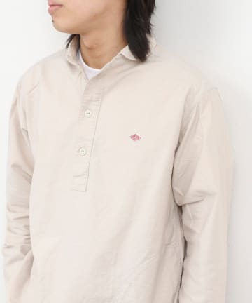 NOLLEY'S(ノーリーズ) 【DANTON/ダントン】ROUND COLLAR P/O SHIRT（DT-B0282 SOX）