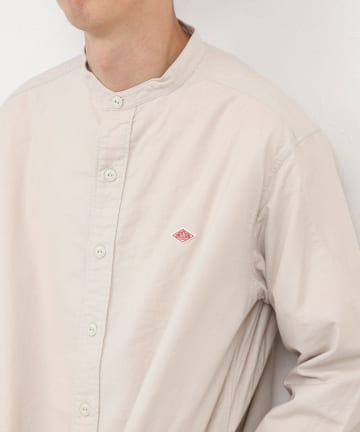 NOLLEY'S(ノーリーズ) 【DANTON/ダントン】SOX BAND COLLAR SHIRT（DT-B0280）