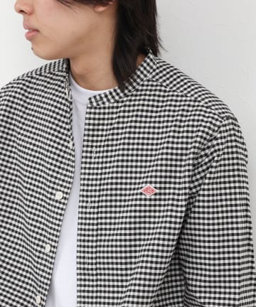 NOLLEY'S(ノーリーズ) 【DANTON/ダントン】BAND COLLAR SHIRT（DT-B0280 OXP）