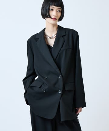 Lui's(ルイス) バックデザインダブルジャケット