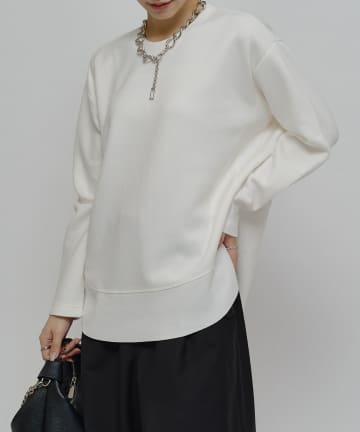 Lui's(ルイス) 裾切替ポンチプルオーバー