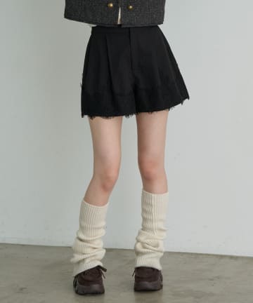 RAY CASSIN(レイカズン) レース切替ショートパンツ