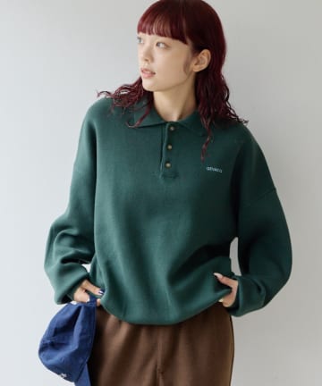CIAOPANIC TYPY(チャオパニックティピー) 【26Winter展示会 出展商品】【GEVACO】配色ロゴニットポロ