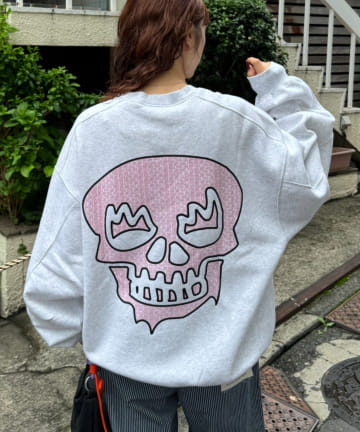CIAOPANIC TYPY(チャオパニックティピー) 【S.G】ドロップリキッドプリントスウェット