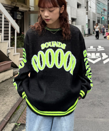 CIAOPANIC TYPY(チャオパニックティピー) 【S.G】GOOODBAAADニット