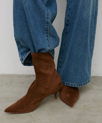 LARUTA(ラルータ) 【Adour】Deneuve No.4 ストレッチショートブーツ