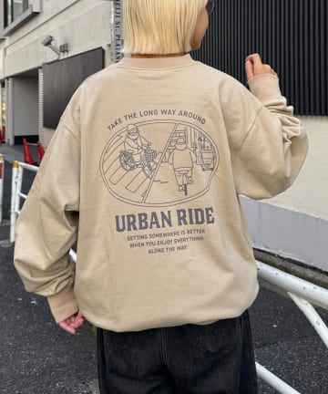 CIAOPANIC TYPY(チャオパニックティピー) 【UNISEX】OJISAN刺繍裏毛スウェット