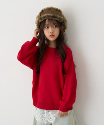 CIAOPANIC TYPY(チャオパニックティピー) 【KIDS】KIDSスウェットライクニット