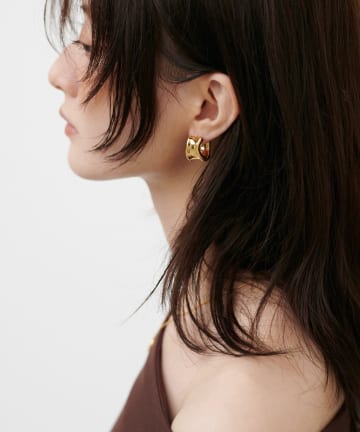 LARUTA(ラルータ) ワイドフープピアス
