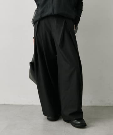 ear PAPILLONNER(イア パピヨネ) タックワイドパンツ【SUM1 STYLE(スミスタイル)】