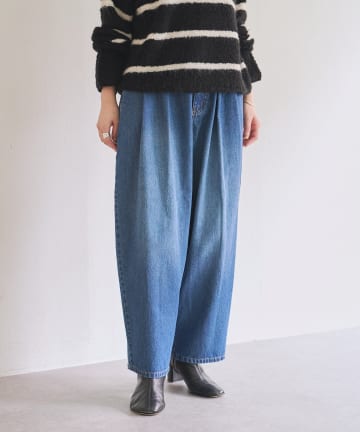 BEARDSLEY(ビアズリー) 《9/19(土)12:00予約開始予定》タックバレルデニム