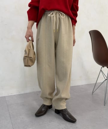 Jena　espace merveilleux(ジェナ　エスパスメルヴェイユ) メルトンイージーパンツ