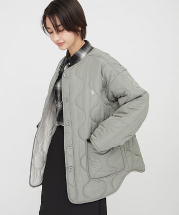 Remind me and forever(リマインドミーアンドフォーエバー) 【US. POLO ASSN.】配色キルティングブルゾン