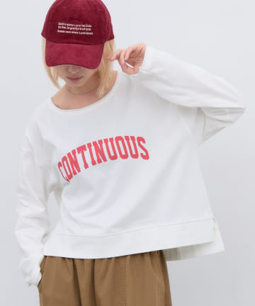 CIAOPANIC TYPY(チャオパニックティピー) ∴ふんわりタッチカレッジロゴTee