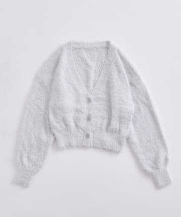OLIVE des OLIVE(オリーブ デ オリーブ) フェザーカーディガン