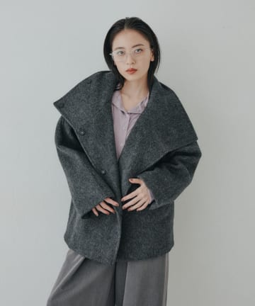 SHENERY(シーナリー) 【新宿店・有楽町店オーダー会対象】ウールシャギーコート